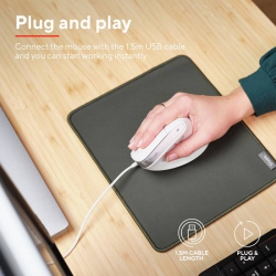 Мышь Trust Bayo 2 Ergonomic, USB-A, біла 25397_TRUST