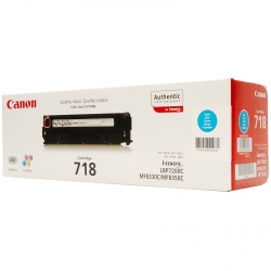Картридж Canon 718 LBP7200/7210/7660/7680/8330/8340/8350/8360/8380/8540/8550/8580 Cyan (2900 стор) 2661B002