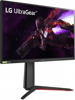 Монітор LCD 27" LG 27GP850-B HDMI, DP, USB, Audio, NanoIPS, 2560x1440, 165Hz, 1ms, DCI-P3 98%, G-SYNC, FreeSync, Pivot, HDR400
