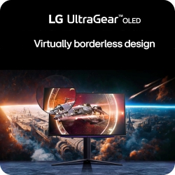 Монитор LG 27" 27GS95QE-B 2xHDMI, DP, USB, Audio, OLED, 2560x1440, 240Hz, 0.03ms, DCI-P3 98.5%, G-SYNC, FreeSync, AdaptiveSync, Pivot, DisplayHDR TRUE BLACK 400
