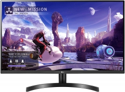Монітор LCD 27" LG 27QN600-B 2xHDMI, DP, IPS, 2560x1440, 5ms, sRGB99%, HDR10, FreeSync