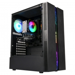 Комп’ютер персональний 2E Asus Gaming Intel i5-10400F/H510/16/500F+1000/NVD1650-4/FreeDos/G2107/500W 2E-8459