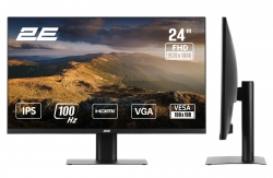 Монітор 2E 23.8" F2425B D-Sub, HDMI, IPS, 100Hz 2E-F2425B-01.EU