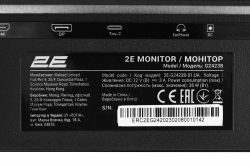 Монитор 2E GAMING 23.8" G2423B HDMI, DP, USB-C, Audio, IPS, 165Hz, 1ms, FreeSync 2E-G2423B-01.UA