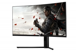 Монітор LCD 34" 2E GAMING G3422B 2xHDMI, DP, MM, VA, 3440x1440, 165Hz, 1ms, NTSC85%, CURVED, FreeSync, HAS 2E-G3422B-01.UA