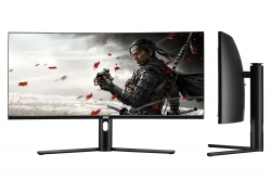 Монітор LCD 34" 2E GAMING G3422B 2xHDMI, DP, MM, VA, 3440x1440, 165Hz, 1ms, NTSC85%, CURVED, FreeSync, HAS 2E-G3422B-01.UA