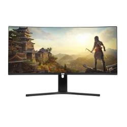 Монитор 2E GAMING 34" G3424B 2xHDMI, DP, VA, 3440x1440, 180Hz, 1ms, NTSC 85%, CURVED, FreeSync, HAS 2E-G3424B-01.UA