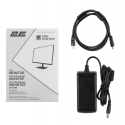 Монітор 2E 27" H2724B D-Sub, HDMI, DP, IPS, 2560x1440, 100Hz, FreeSync 2E-H2724B-01.UA