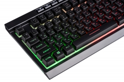 Клавиатура игровая 2E GAMING KG300 LED USB Black Ukr 2E-KG300UB