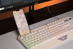 Клавиатура мембранная 2E GAMING KG315 110key, USB-A, EN/UA, RGB, белый 2E-KG315UWT