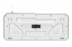 Клавиатура мембранная 2E GAMING KG315 110key, USB-A, EN/UA, RGB, белый 2E-KG315UWT