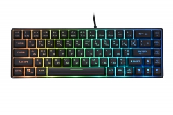 Клавіатура 2E GAMING KG345 RGB 68key USB Transparent 2E-KG345TR