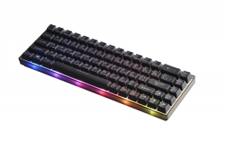 Клавіатура 2E GAMING KG345 RGB 68key USB Transparent 2E-KG345TR