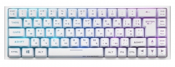 Клавиатура игровая 2E GAMING KG360 RGB 68key WL White Ukr 2E-KG360UWT