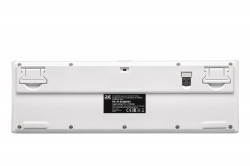 Клавиатура игровая 2E GAMING KG360 RGB 68key WL White Ukr 2E-KG360UWT