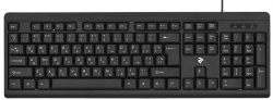 Клавиатура 2E KS108 USB Black 2E-KS108UB