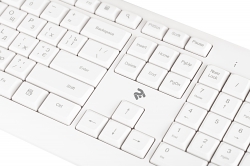 Клавиатура 2Е KS220 WL White 2E-KS220WW