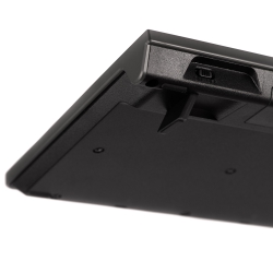 Клавіатура мембранна 2E KS280 120key, WL/BT, EN/UK/RU, silent, чорно-сіра 2E-KS280WBGR_AK