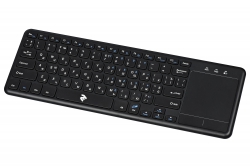 Клавіатура Touch Keyboard 2E KT100 WL BLACK 2E-KT100WB