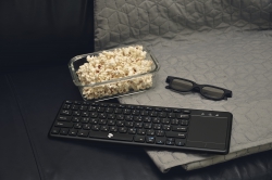 Клавіатура Touch Keyboard 2E KT100 WL BLACK 2E-KT100WB