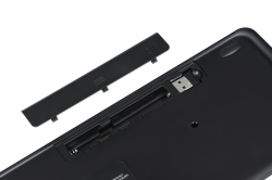 Клавіатура Touch Keyboard 2E KT100 WL BLACK 2E-KT100WB