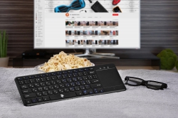 Клавіатура Touch Keyboard 2E KT100 WL BLACK 2E-KT100WB