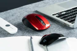 Миша 2Е MF2020 WL Black and Red 2E-MF2020WB