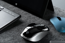 Миша 2Е MF2020 WL Black Gray and Blue 2E-MF2020WC