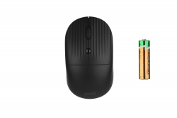 Мышь 2E MF218 Silent, WL/BT, чёрный 2E-MF218WBK