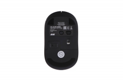 Мышь 2E MF218 Silent, WL/BT, чёрный 2E-MF218WBK