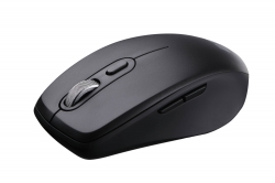 Мышь 2E MF225 Silent, WL/BT, чёрный 2E-MF225WBK