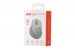 Мышь 2E MF280 Silent, WL/BT, серый 2E-MF280WGR
