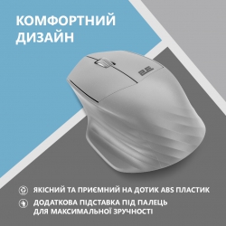 Мышь 2E MF280 Silent, WL/BT, серый 2E-MF280WGR