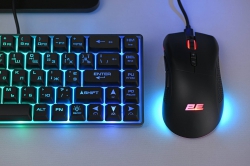 Миша 2E GAMING MG350 WL, RGB USB Black 2E-MG350UB-WL