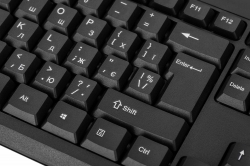 Комплект клавиатура и мышь 2E MK401 USB-A, EN/UK, чёрный 2E-MK401UB_UA