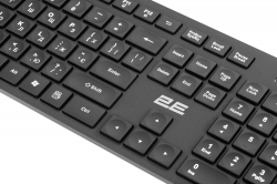 Комплект клавіатура та миша 2E MK420 WL, EN/UK, чорний 2E-MK420WB_UA