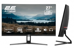 Монітор 2E GAMING 27" R2723BV HDMI, DP, MM, VA, 165Hz, 6ms, CURVED, FreeSync 2E-R2723BV-01.UA