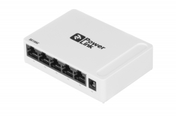 Коммутатор 2E PowerLink SG105C 5xGE, Гигабитный, неуправляемый, десктоп 2E-SG105C