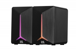 Акустична система 2E GAMING Speakers SG300 2.0 RGB 3.5mm Black 2E-SG300B