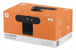 Веб-камера 2E WQHD 2К USB Black 2E-WC2K