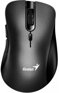 Мышь Genius Ergo 8100S, WL, Silent, черный 31030040400