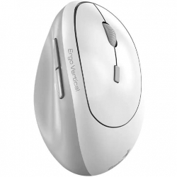 Мышь Genius Ergo 8350S, Silent, AI, WL, бело-серый 31030041401