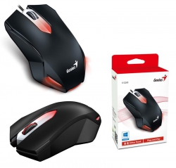 Мышь Genius X-G200, USB-A, черный 31040034100