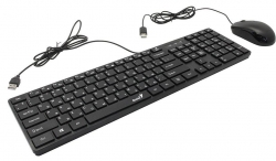 Комплект Genius C-126 SlimStar USB Black Ukr 31330007407
