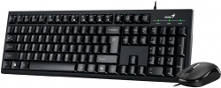 Комплект клавиатура и мышь Genius KM-100SE, AI, EN/UKR, черный 31330009410
