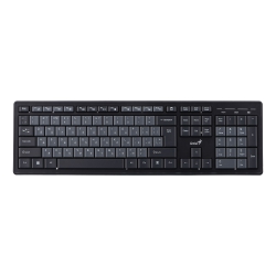 Комплект клавиатура и мышь Genius KM-8200, WL, EN/UKR, черный 31340003428