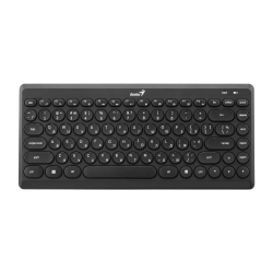 Комплект клавіатура та миша Genius LuxeMate Q-8000, WL, EN/UKR, чорний 31340013414