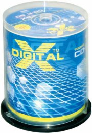 CD-R X-DIGITAL CD-R 700MB/52x CakeBox 10