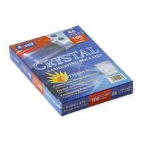 Пленка А6 (111х154) 100мк Agent ANTISTATIC, уп/100 3160021