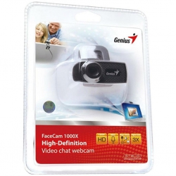Веб-камера Genius FaceCam 1000X HD,Black 32200003400